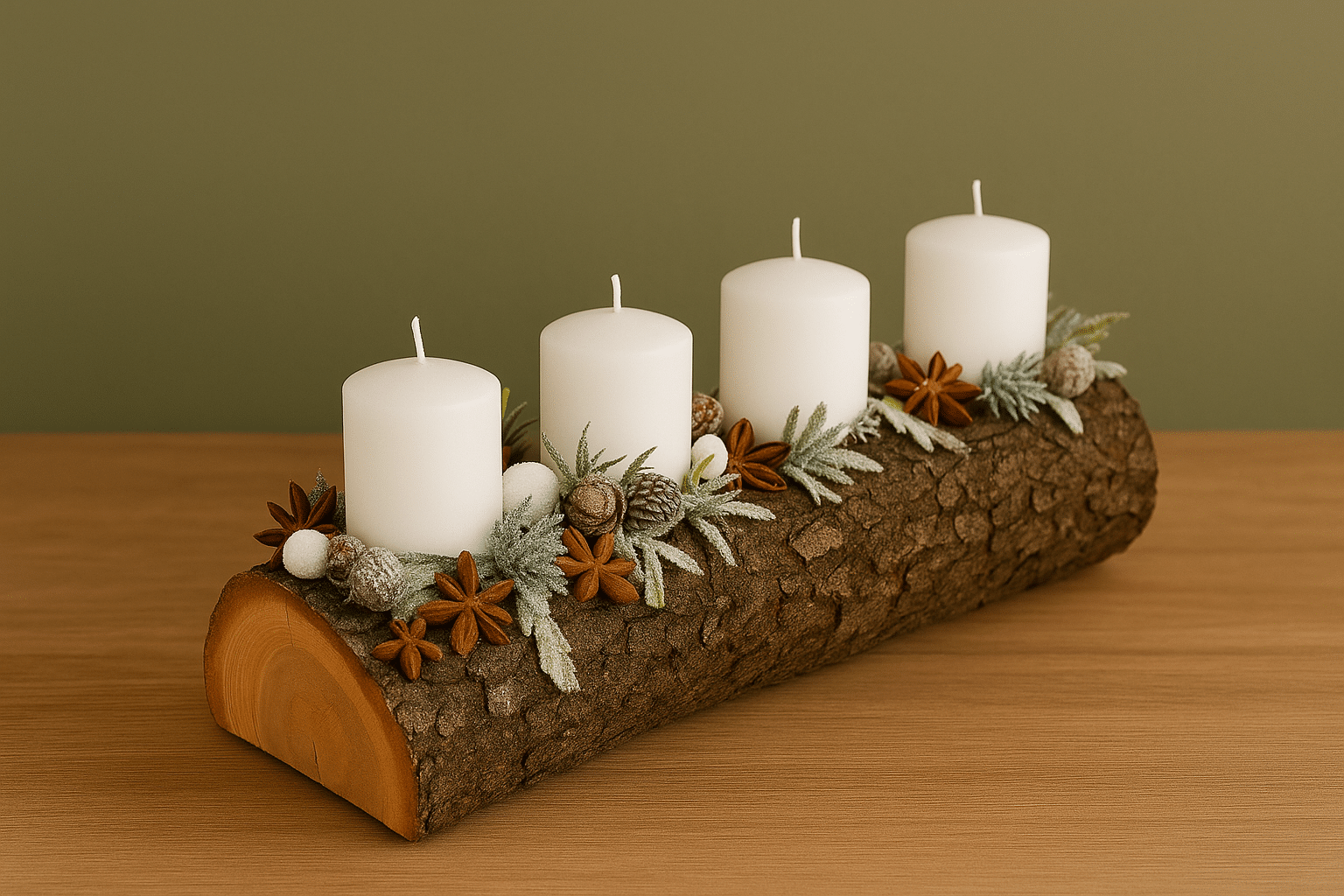 ideas para arreglos de velas navidenas 7