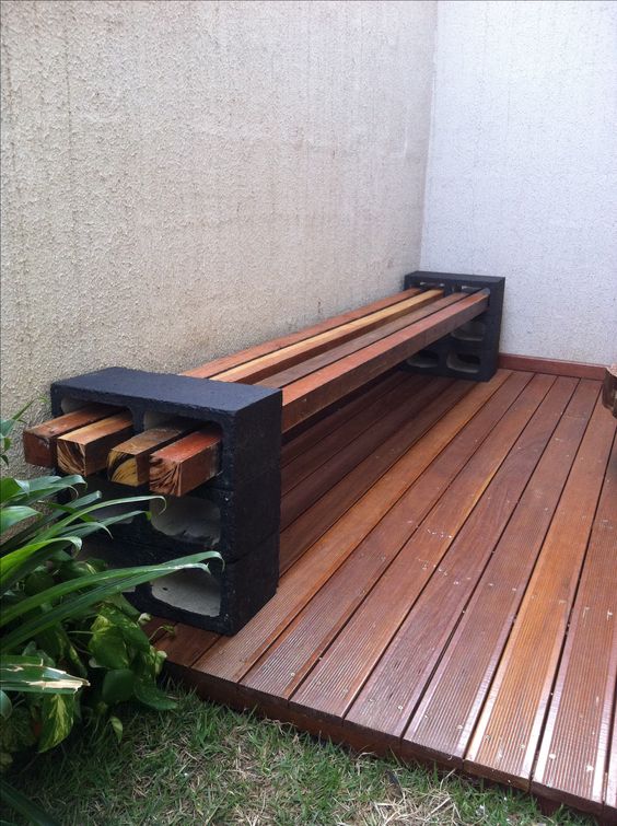 ideas para bancos de jardin 5