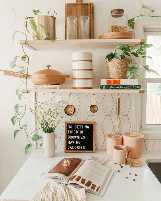 ideas para cocinas decoradas con plantas 11