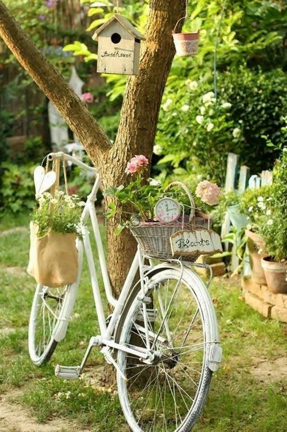 ideas para crear el jardin vintage 1