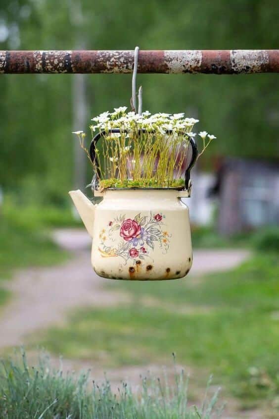 ideas para crear el jardin vintage 4