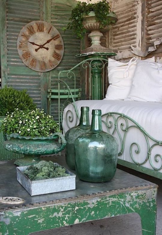 ideas para crear el jardin vintage