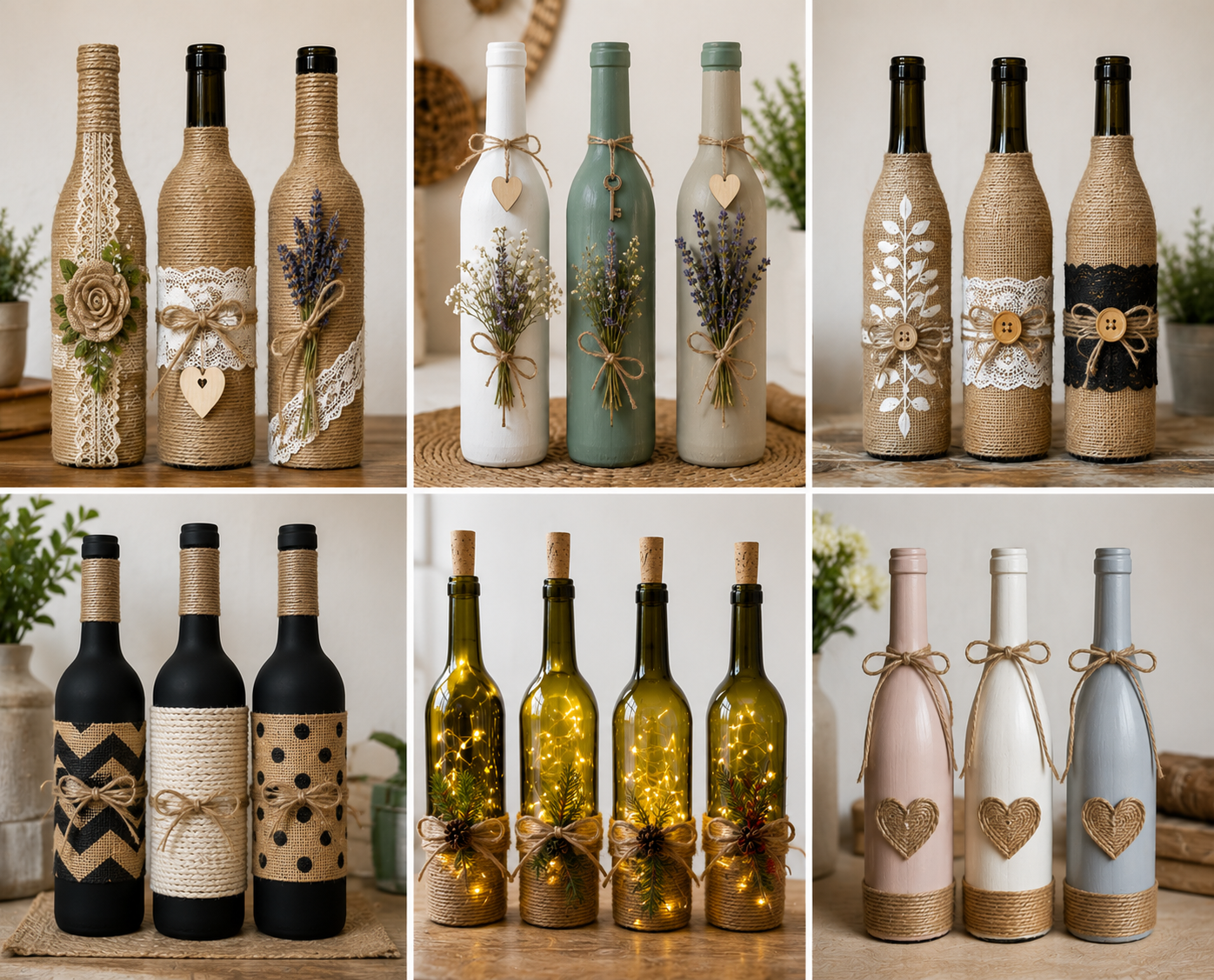 Ideas para Decorar Botellas de Vino Fácilmente Ideas para Decorar Botellas de Vino Fácilmente ideas para decorar botellas de vino 3