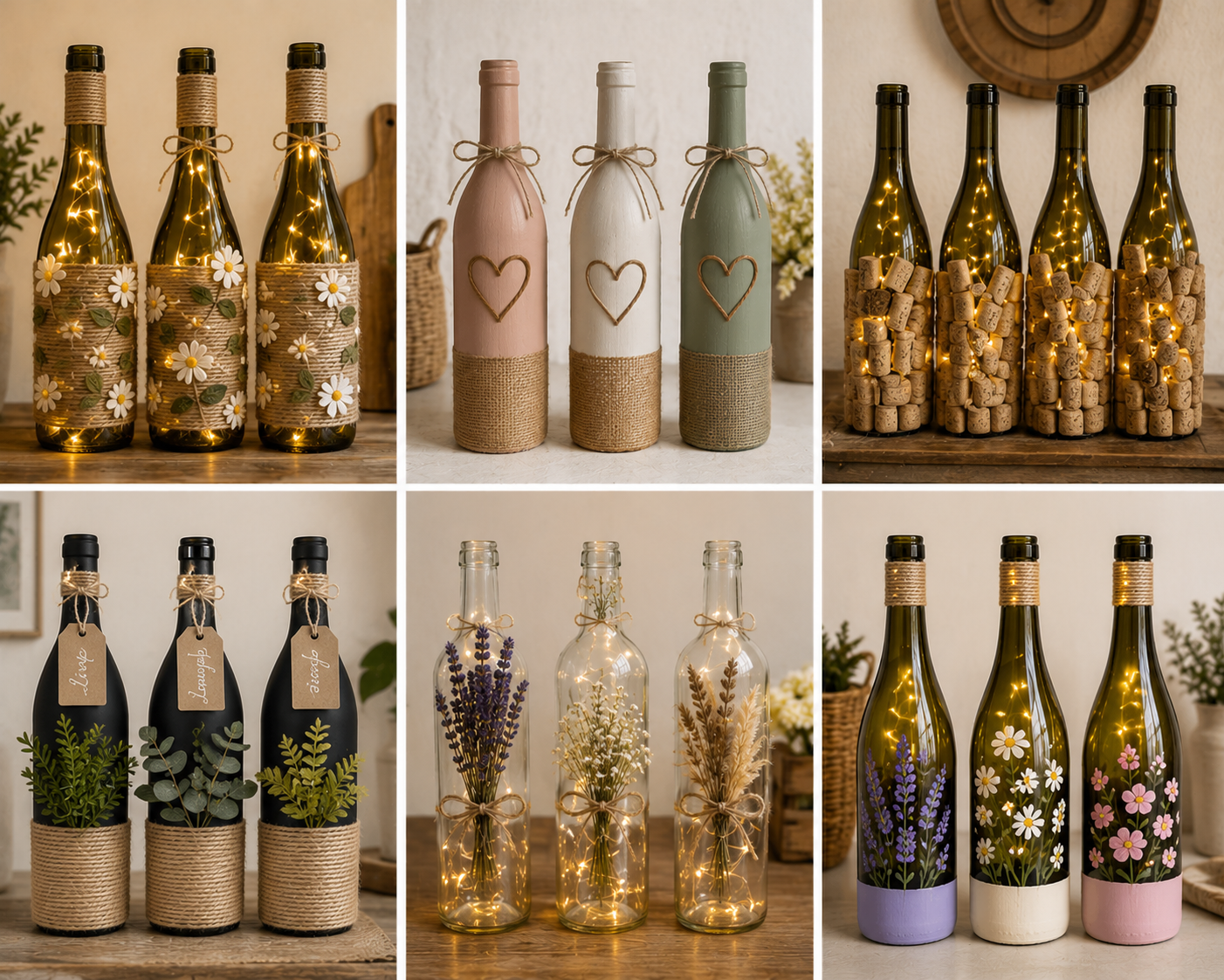 Ideas para Decorar Botellas de Vino Fácilmente Ideas para Decorar Botellas de Vino Fácilmente ideas para decorar botellas de vino 7