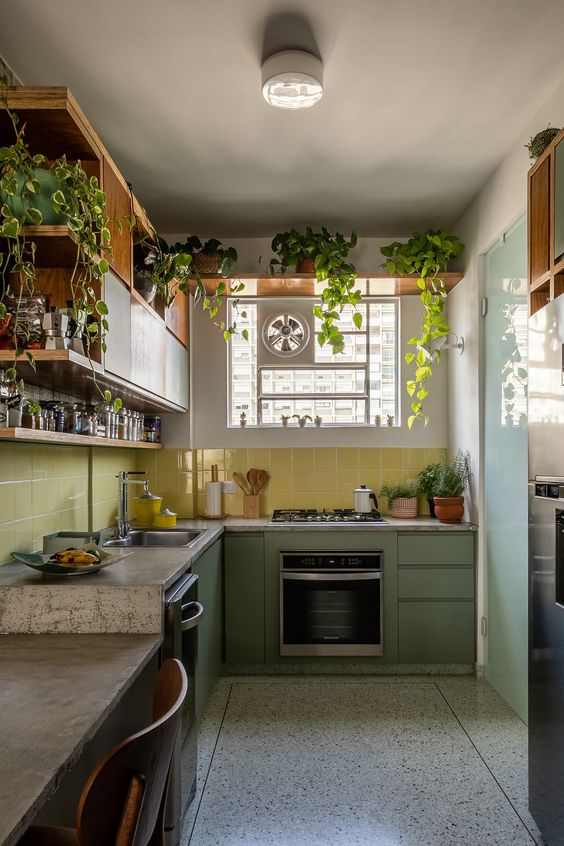 ideas para decorar cocinas con ventanas