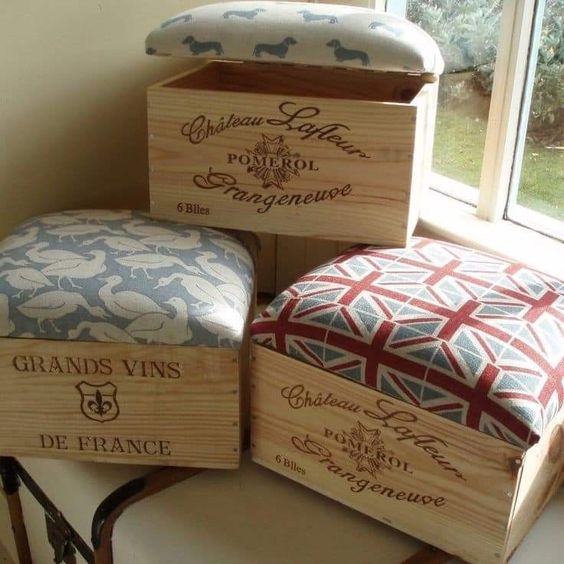 ideas para decorar con cajas de vino 10