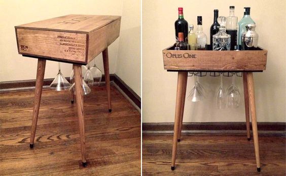 ideas para decorar con cajas de vino 4