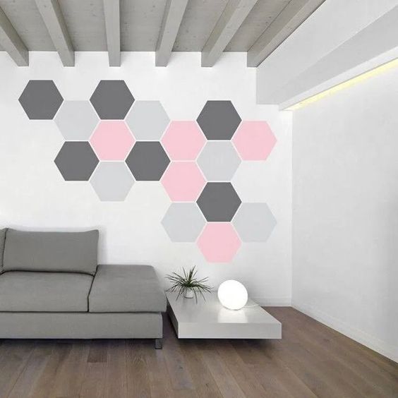 ideas para decorar con formas geometricas 5