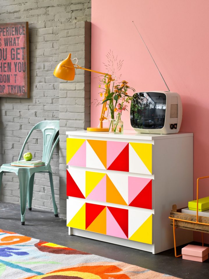 ideas para decorar con formas geometricas 6