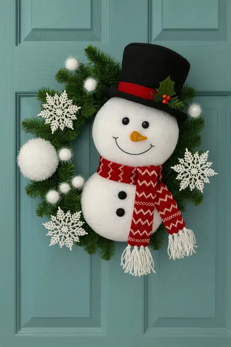 ideas para decorar puertas navidenas 1