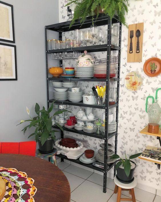 ideas para organizar una cocina sin armario 2