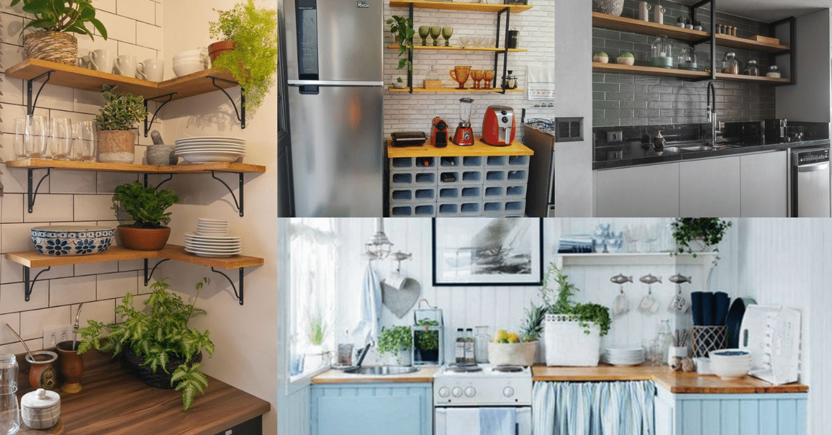 ideas para organizar una cocina sin armario