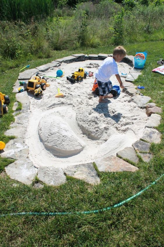 ideas para parques infantiles para ninos en el jardin