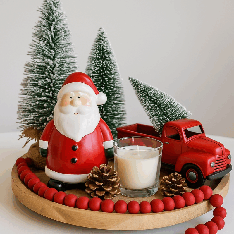 ideas para una bandeja navidena decorativa 1