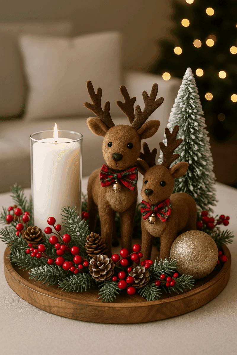 ideas para una bandeja navidena decorativa 5