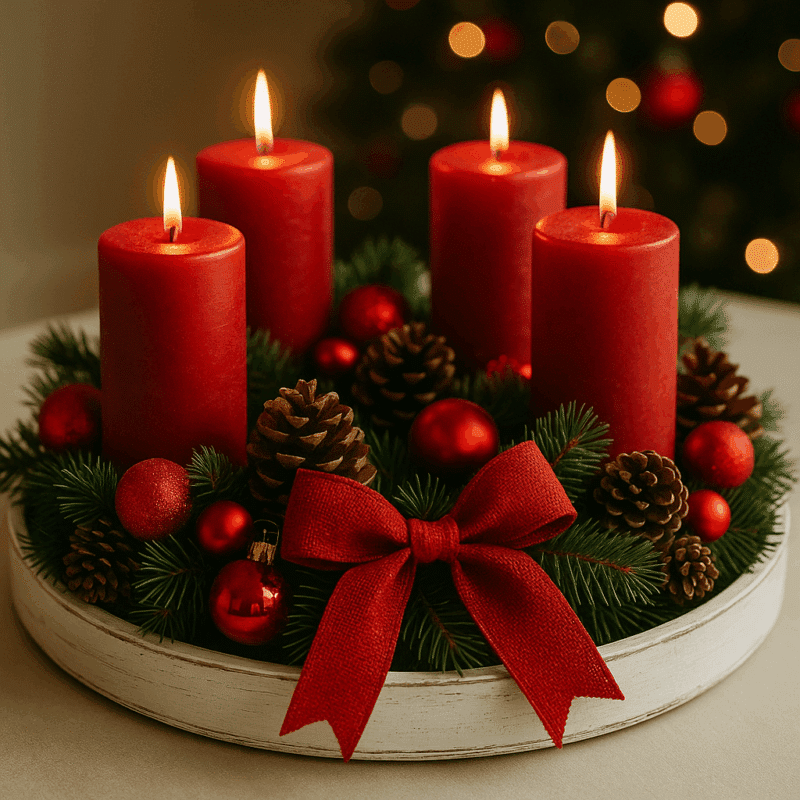 ideas para una bandeja navidena decorativa 6