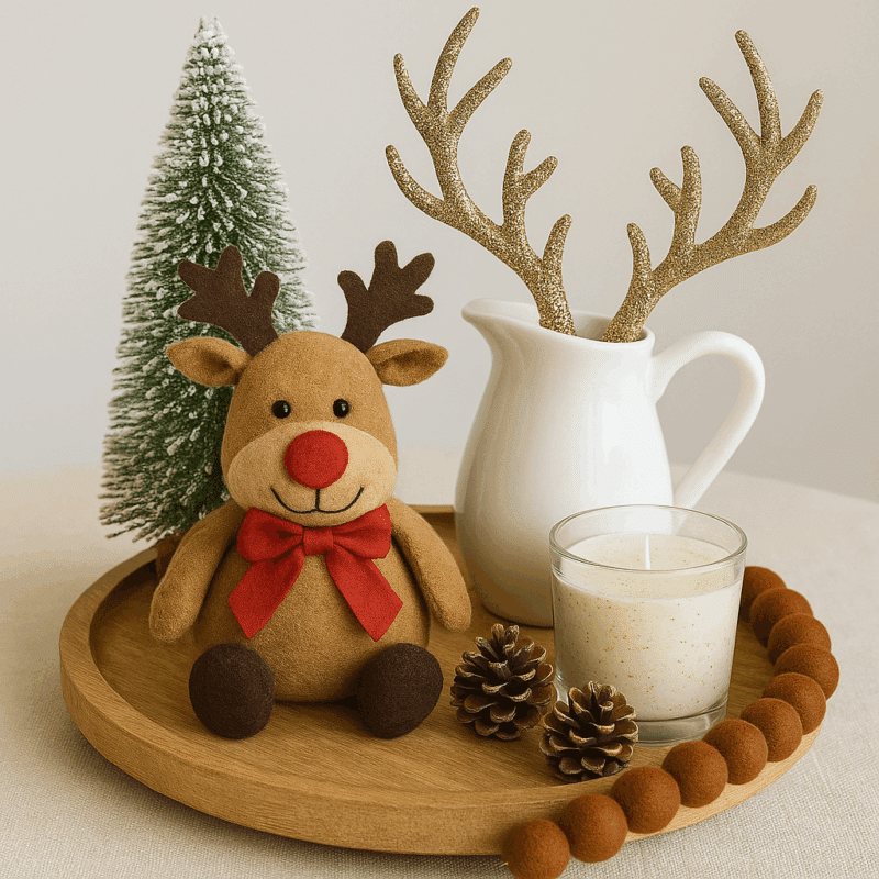 ideas para una bandeja navidena decorativa 8