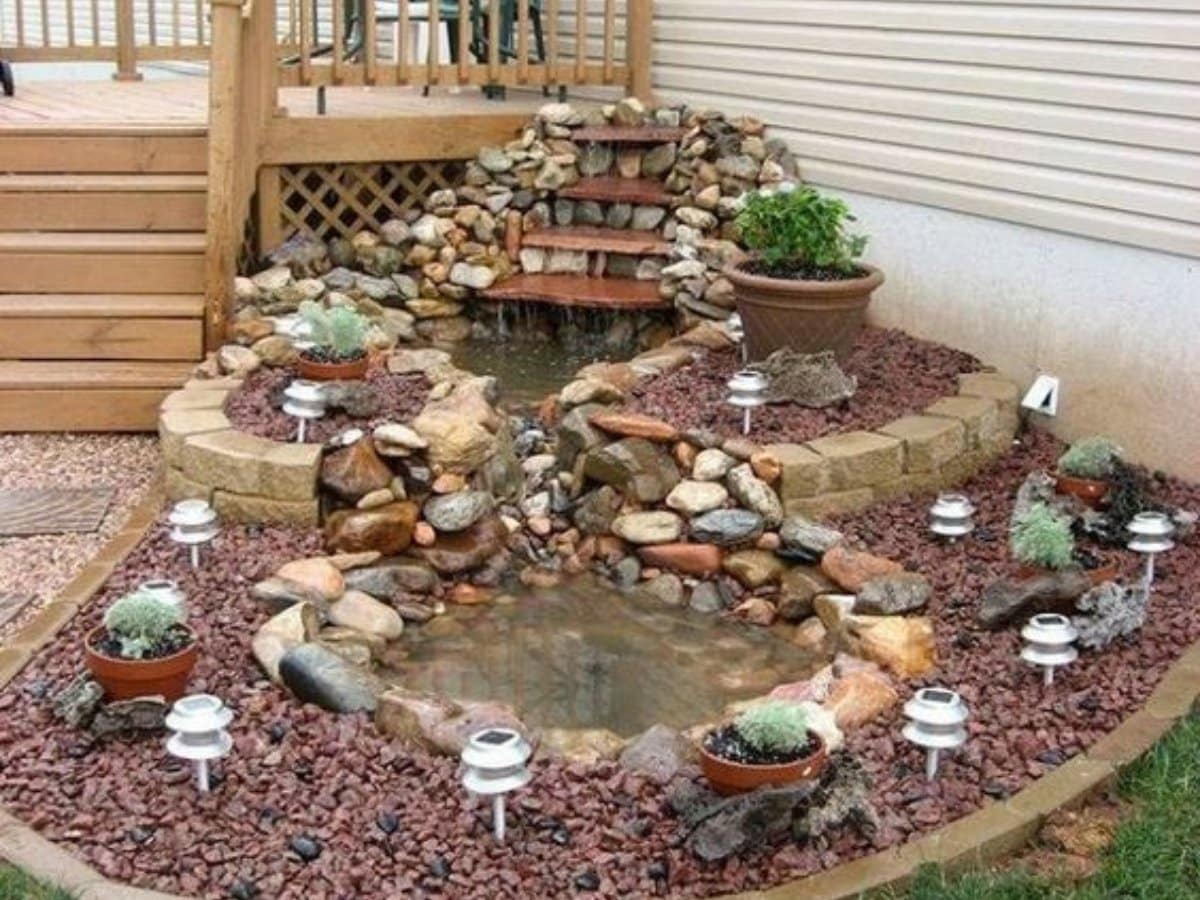 Ideas increíbles de pequeños estanques para tu jardín ideas pequenos estanques para tu jardin 10