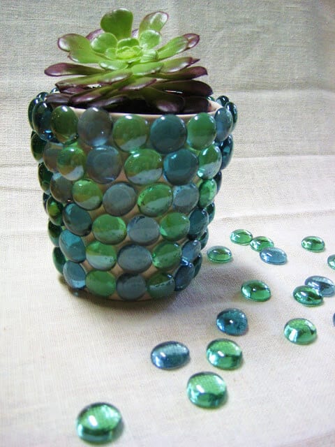 increibles ideas de bricolaje con piedras de vidrio 1