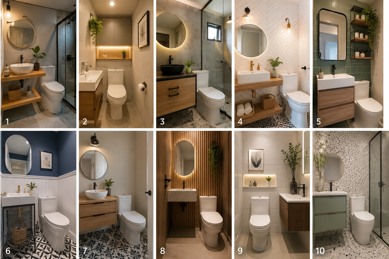 Inspiración para decorar baños pequeños con estilo y funcionalidad Inspiración para decorar baños pequeños con estilo y funcionalidad inspiracion para decorar banos pequenos con estilo 10