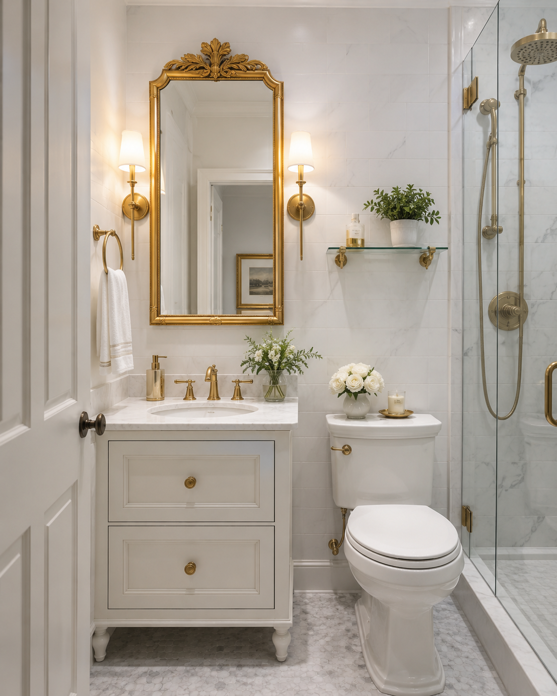 Inspiración para decorar baños pequeños con estilo y funcionalidad Inspiración para decorar baños pequeños con estilo y funcionalidad inspiracion para decorar banos pequenos con estilo 14