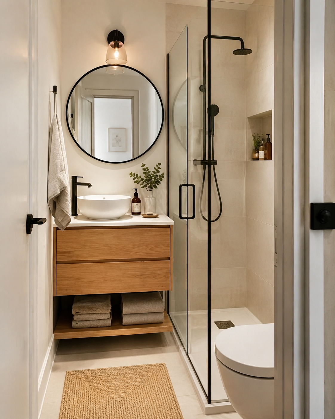 Inspiración para decorar baños pequeños con estilo y funcionalidad Inspiración para decorar baños pequeños con estilo y funcionalidad inspiracion para decorar banos pequenos con estilo 7