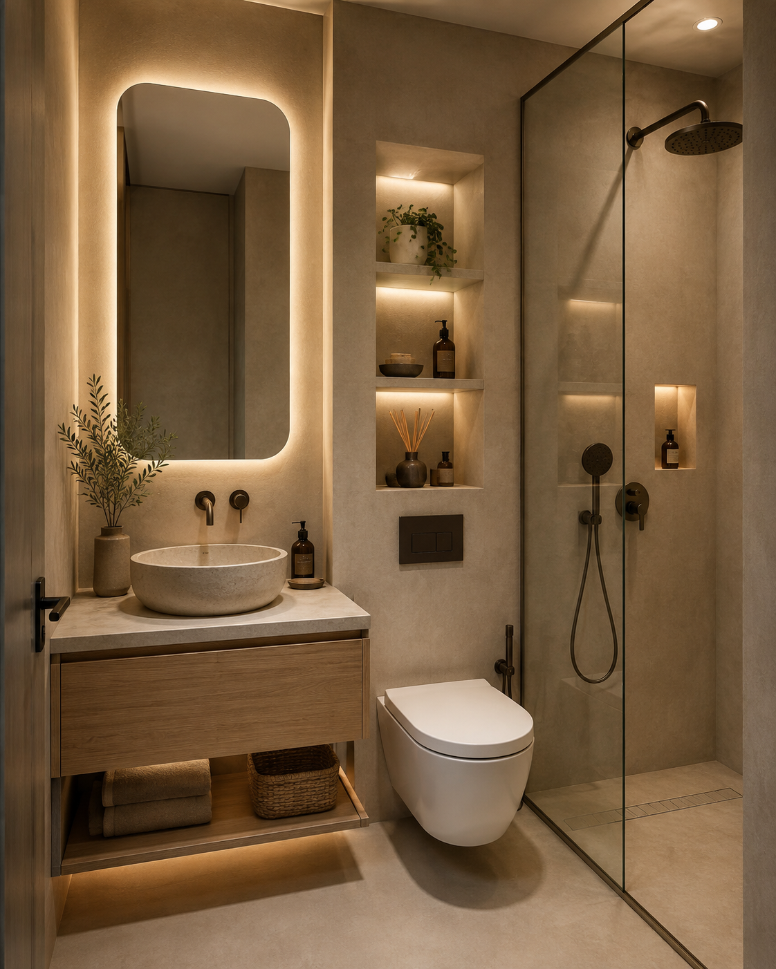 Inspiración para decorar baños pequeños con estilo y funcionalidad Inspiración para decorar baños pequeños con estilo y funcionalidad inspiracion para decorar banos pequenos con estilo 8