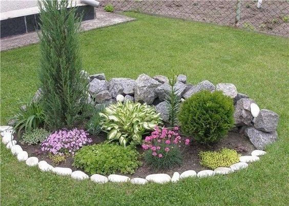 isla decorativa para decorar tu jardin 6