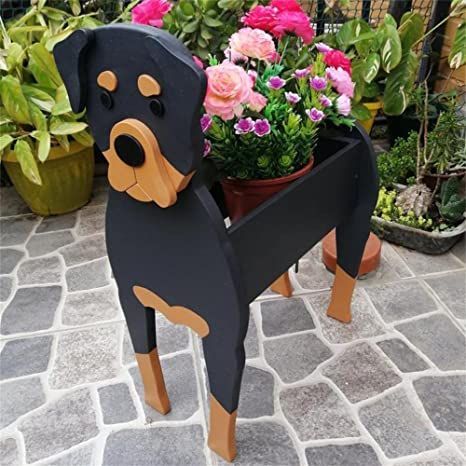 jardineras de madera con forma de animales 6