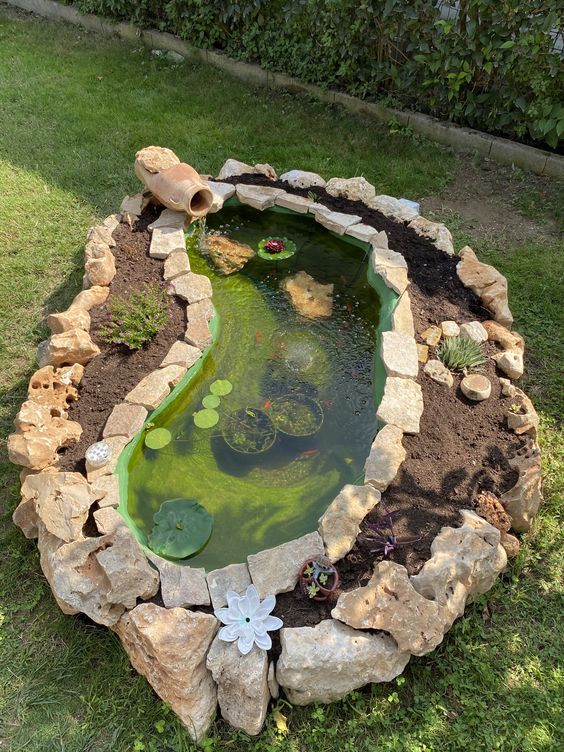 lago para jardin inspiraciones 8