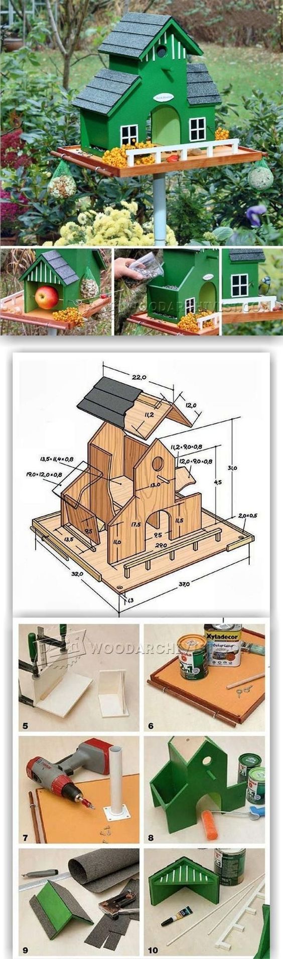 las mejores ideas casas para pajaros 7