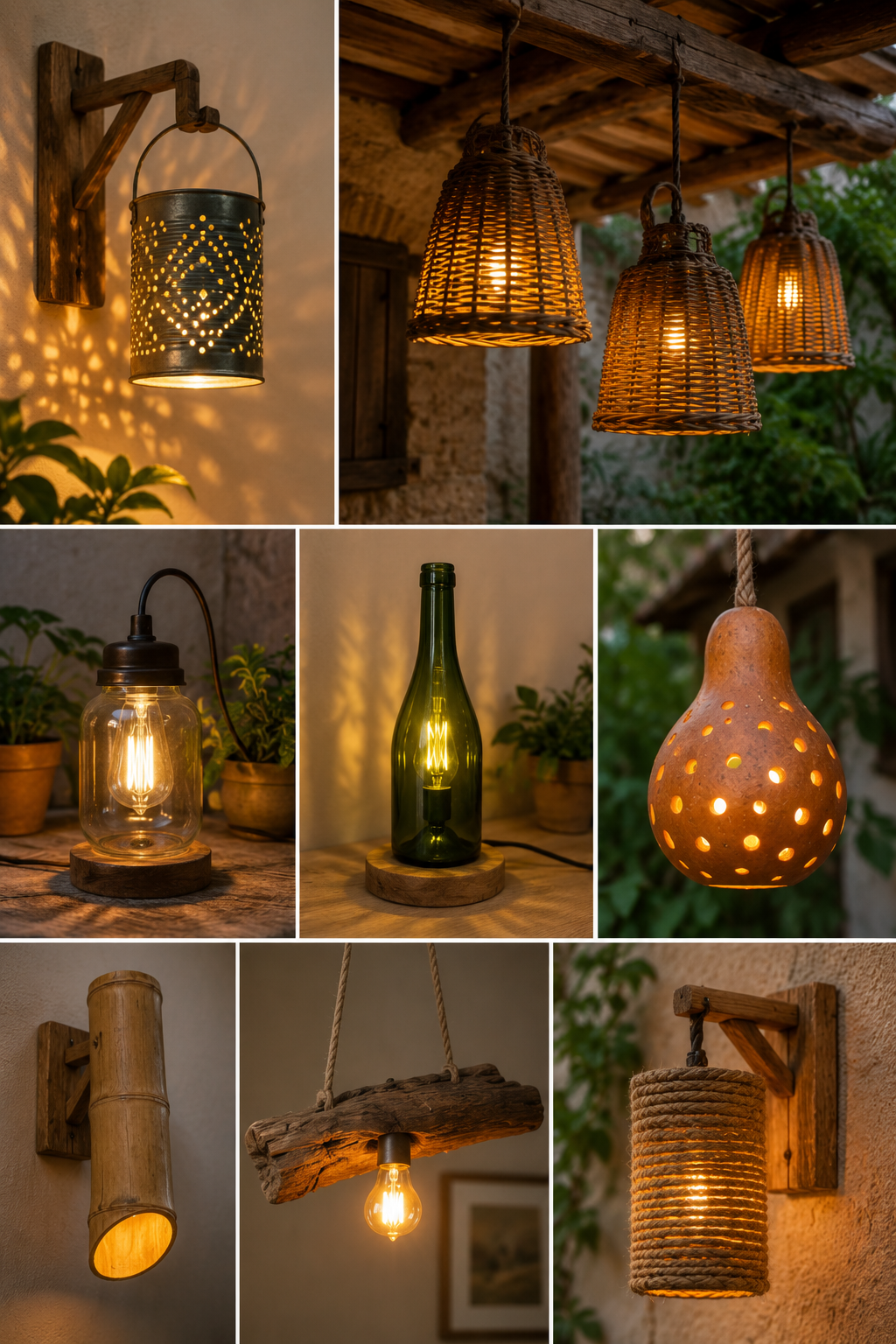 Luces Rústicas: Encanto y Estilo para Tu Hogar Luces Rústicas: Encanto y Estilo para Tu Hogar luces rusticas 1