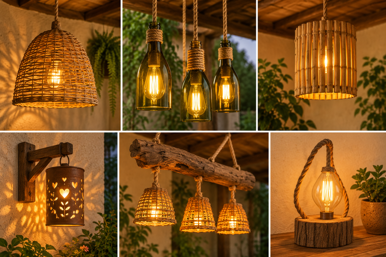 Luces Rústicas: Encanto y Estilo para Tu Hogar Luces Rústicas: Encanto y Estilo para Tu Hogar luces rusticas 5