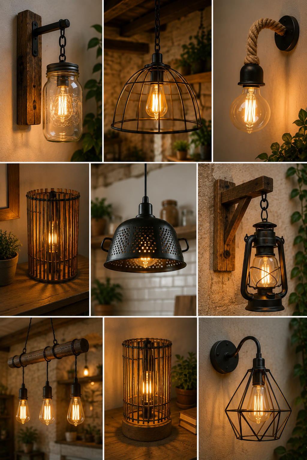 Luces Rústicas: Encanto y Estilo para Tu Hogar Luces Rústicas: Encanto y Estilo para Tu Hogar luces rusticas 8
