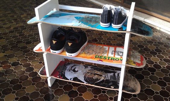 maneras creativas para reutilizar patinetas 6