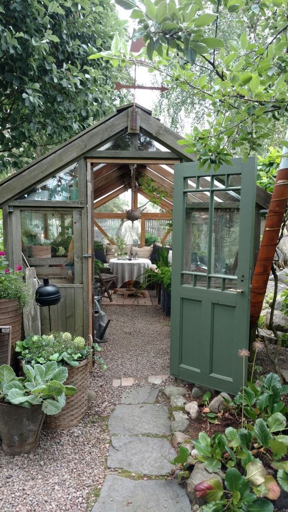 mejores ideas de cabana de jardin 9