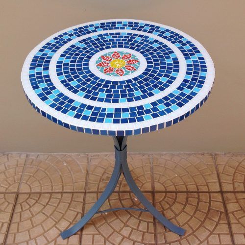 mesas decoradas con mosaicos 7