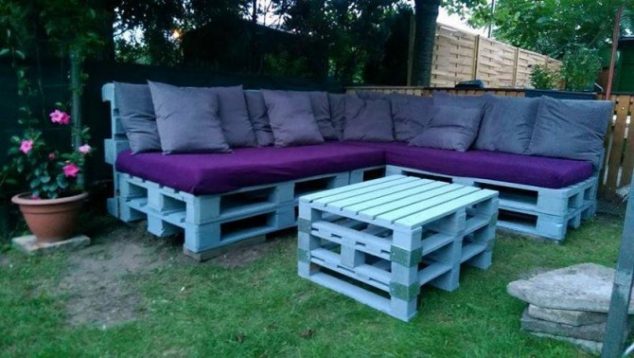 muebles de jardin hechos con palets 11