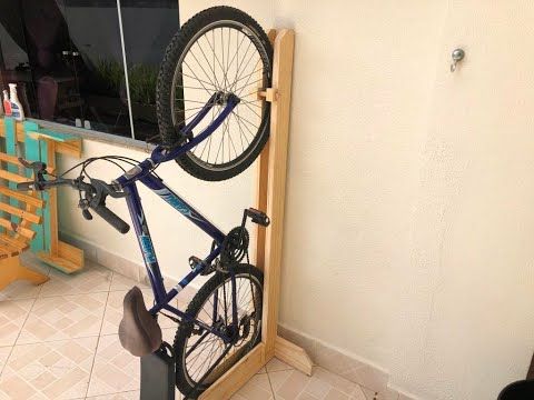 organiza tus bicicletas con palets de madera 7