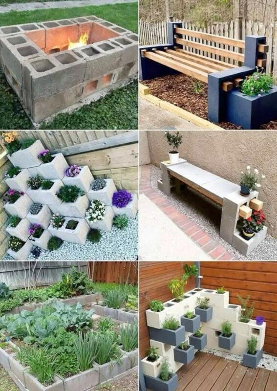 Patio de bloques de hormigón: ideas de decoración para inspirarte patio de bloques de hormigon scaled