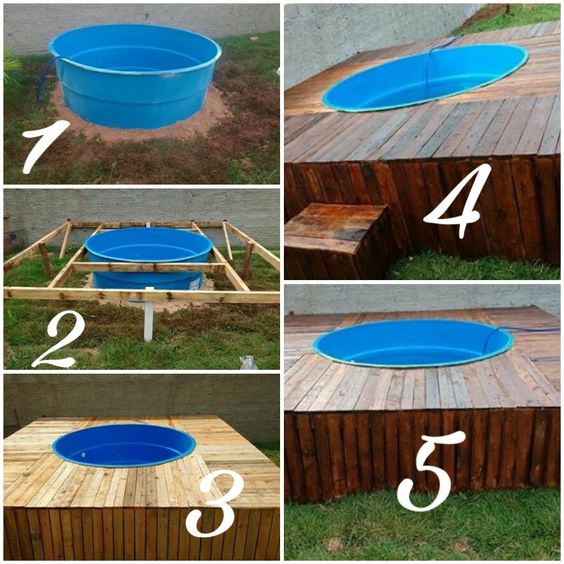 piscina de palets ideas paso a paso