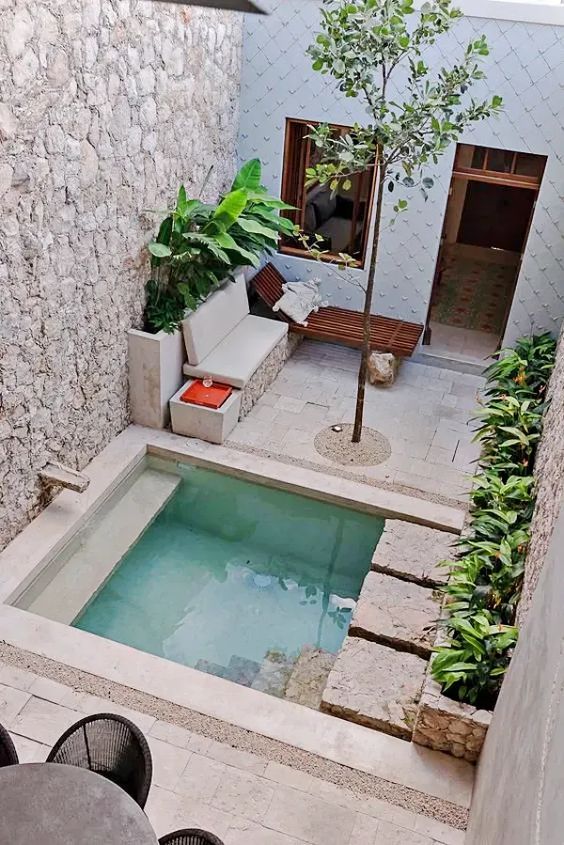 piscinas ideales para un patio pequeno 4