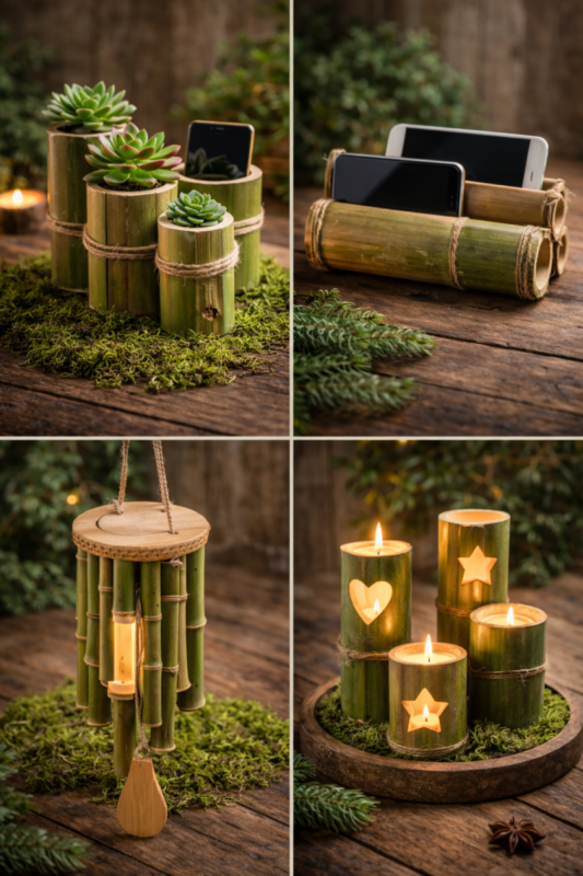 Fáciles y atractivos proyectos de bricolaje con bambú proyectos de bricolaje faciles y atractivos con bambu scaled