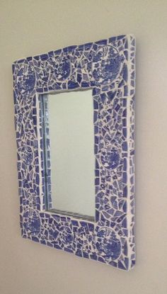 reutilizar azulejos y ceramicos sobrantes espejos