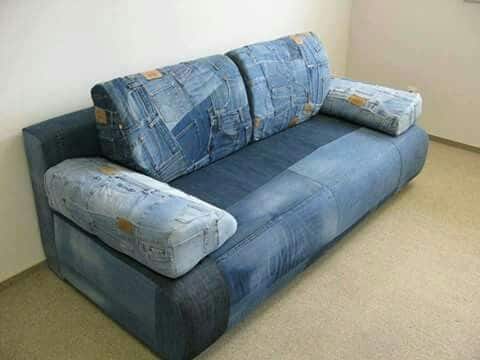 sofa con tela vaquera 5