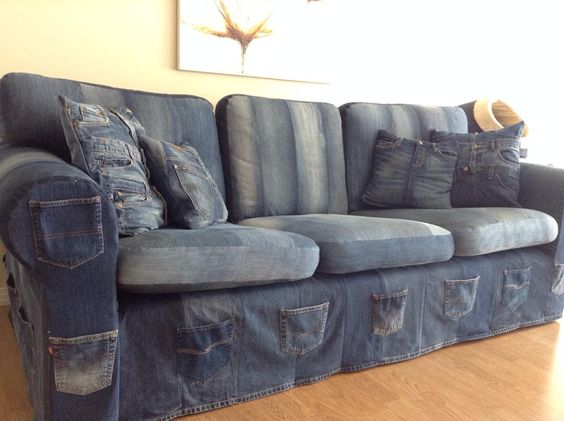 sofa con tela vaquera 6