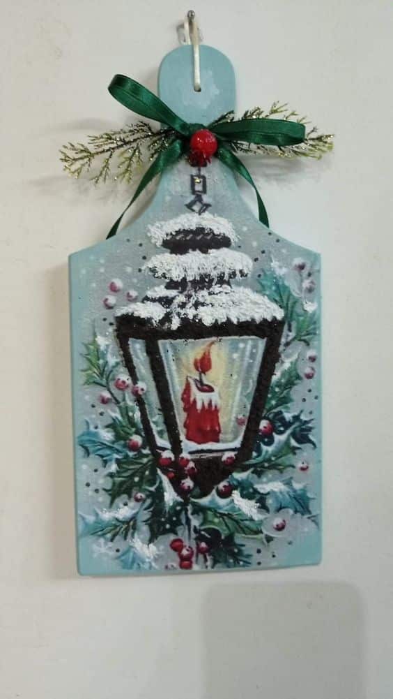 tablas de cortar decoradas para navidad 4