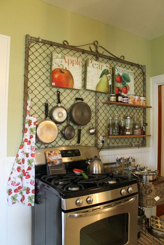 trucos geniales para ahorrar espacio en cocinas pequenas 11
